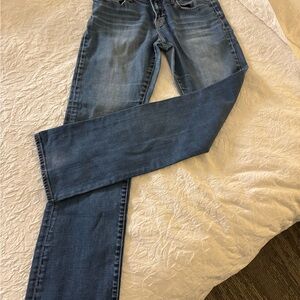 Lucky Brand Women's Straight Leg Blue Jeans- Sienna TomBoy